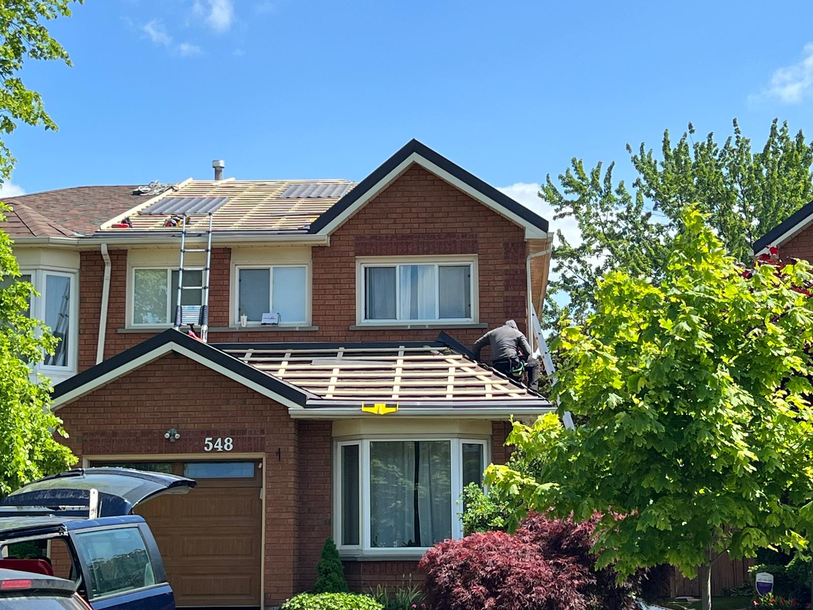 professional metal roof installation