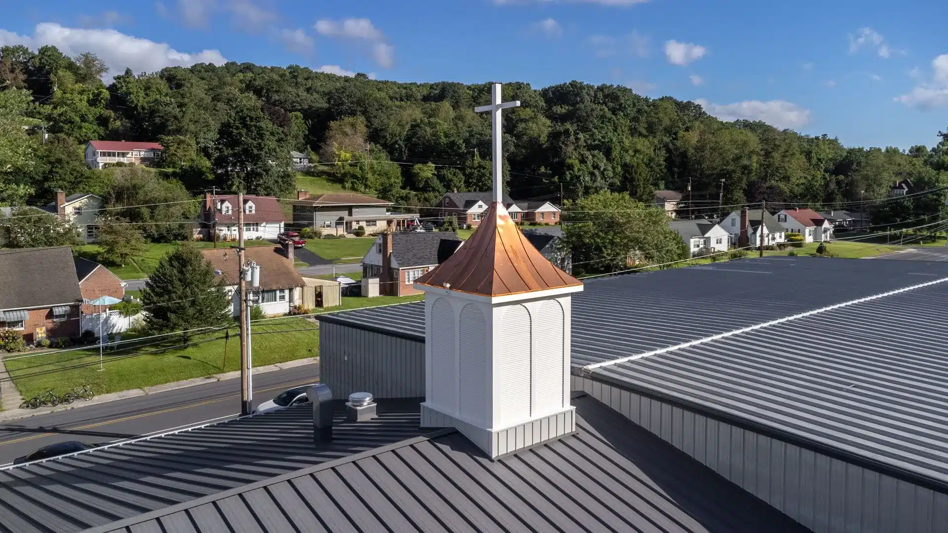 standing seam roofing application