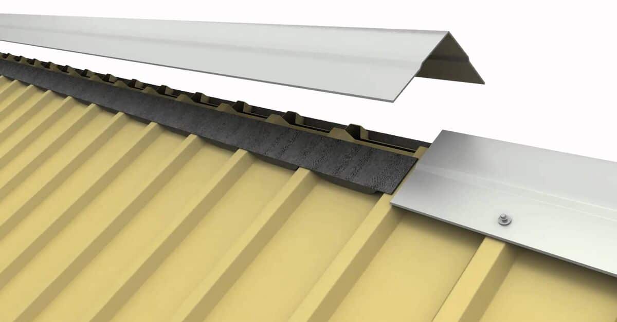 ridge cap, cap flashing definition in roofing