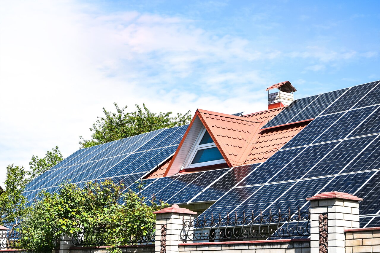 solar roof, solar roof panels