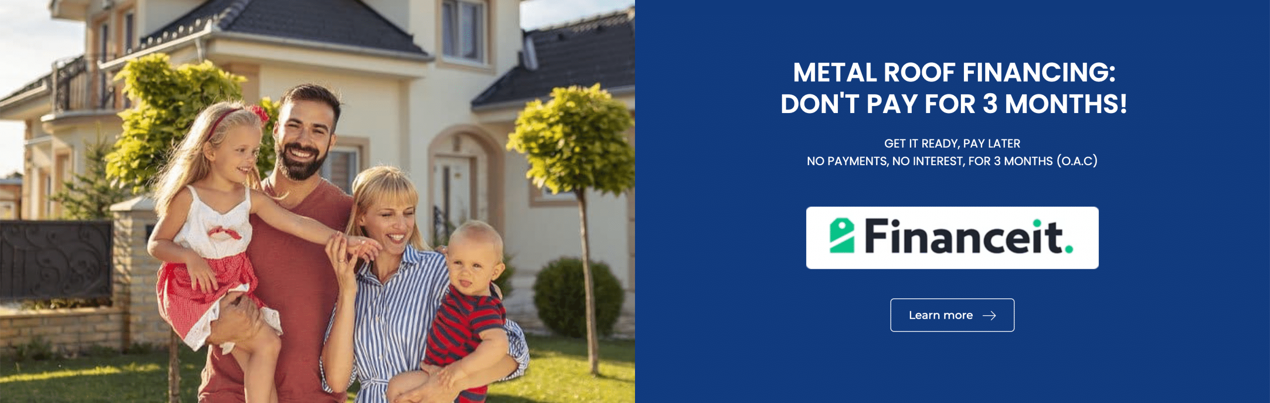 metal roof financing